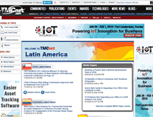 Tablet Screenshot of latinamerica.tmcnet.com