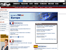 Tablet Screenshot of europe.tmcnet.com