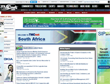 Tablet Screenshot of africa.tmcnet.com